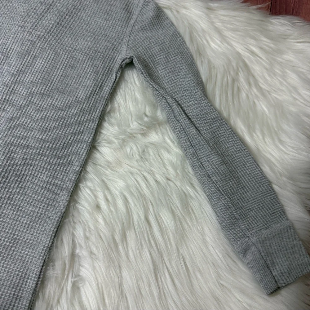 Athletic Works 2-Piece Thermal Set – Gray Heather – Boys Size M (8)